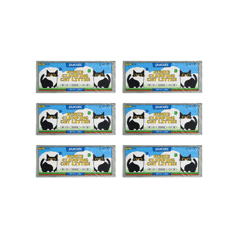 CATURE Mixed Tofu & Bentonite Clumping Cat Litter 2.5kg, Fast Clumping & Dust Free - Image 12
