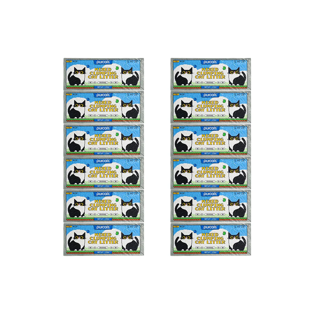 CATURE Mixed Tofu & Bentonite Clumping Cat Litter 2.5kg, Fast Clumping & Dust Free - Image 13