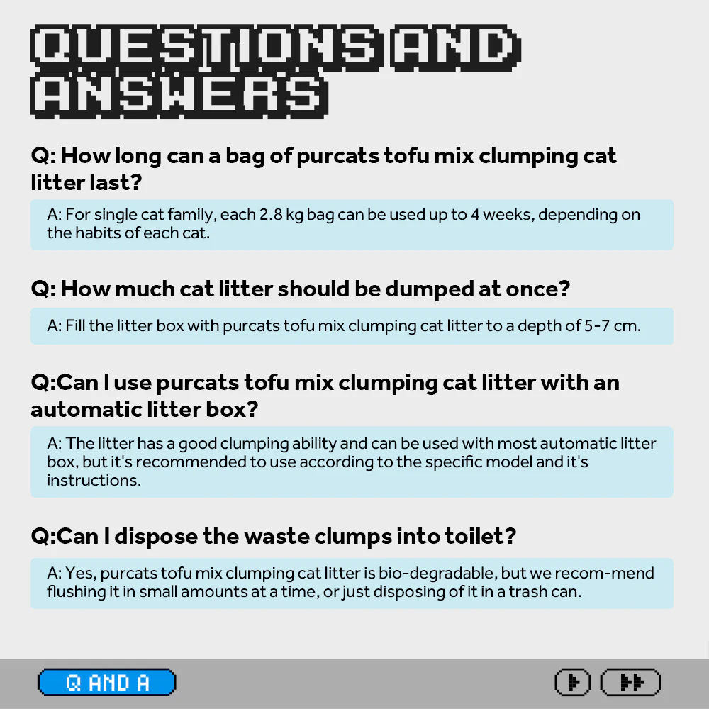 CATURE Mixed Tofu & Bentonite Clumping Cat Litter 2.5kg, Fast Clumping & Dust Free - Image 7
