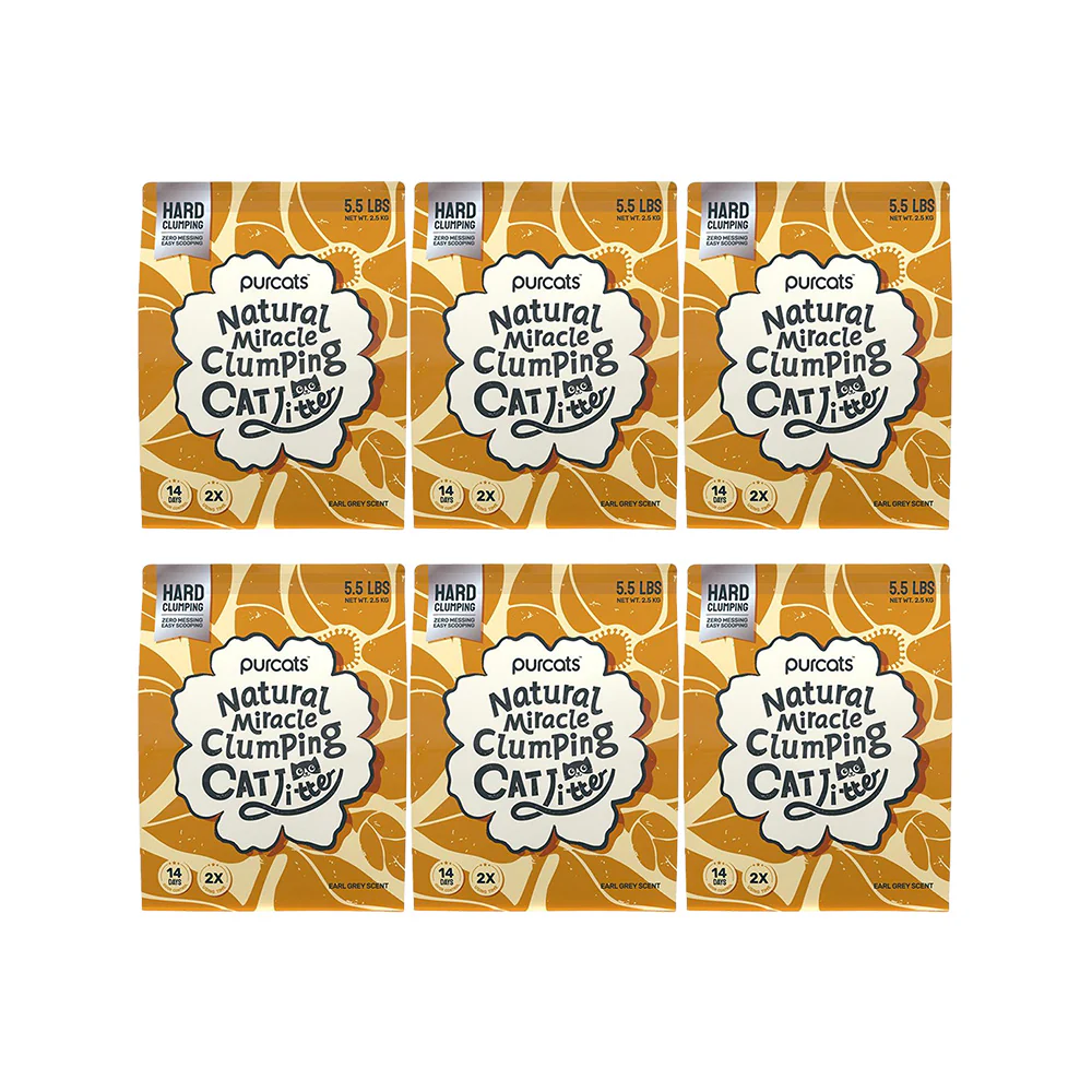 CATURE Natural Cassava Clumping Cat Litter 2.5kg Earl Grey Scent, Ultra Absorbent - Image 13