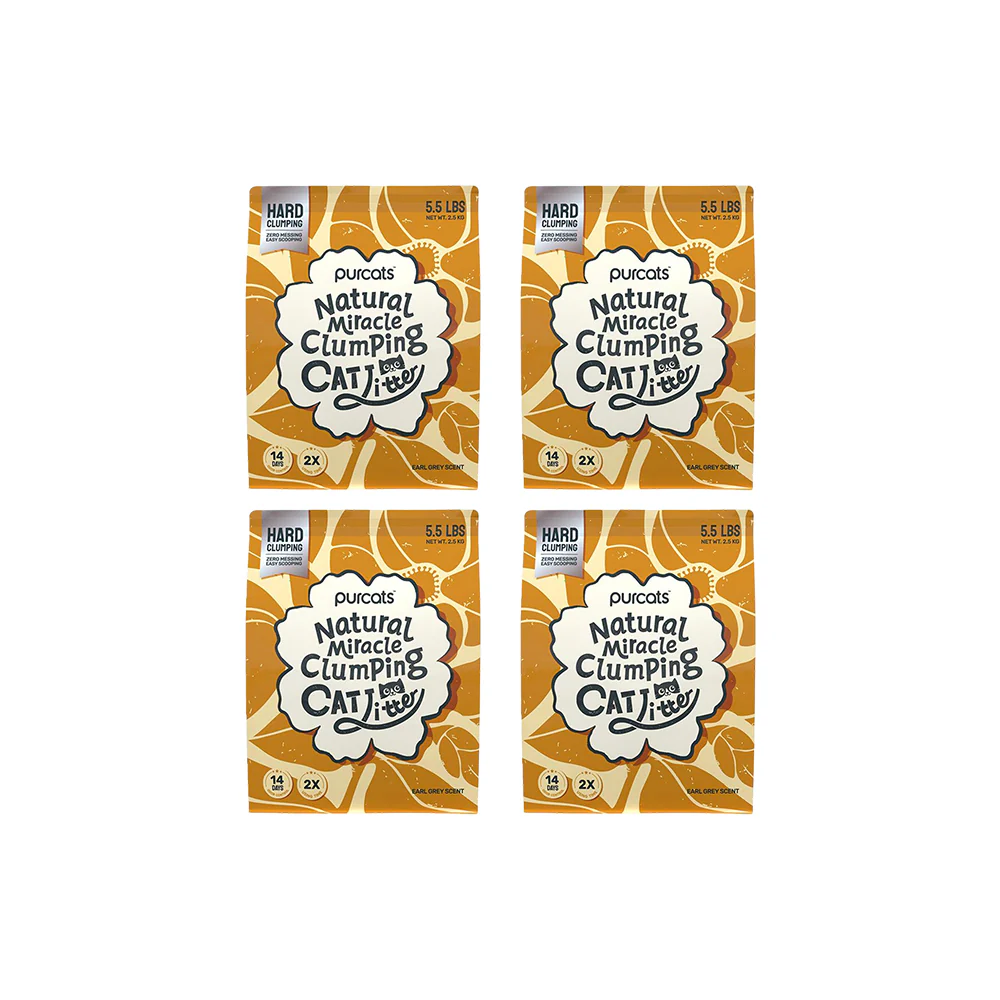 CATURE Natural Cassava Clumping Cat Litter 2.5kg Earl Grey Scent, Ultra Absorbent - Image 14