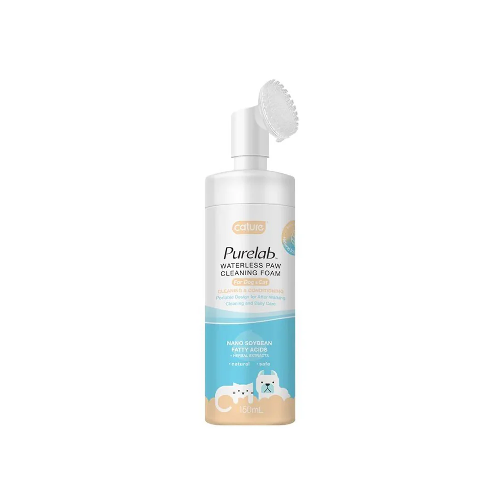 CATURE Waterless Paws Pet Cleaning Foam 150ml - Image 2