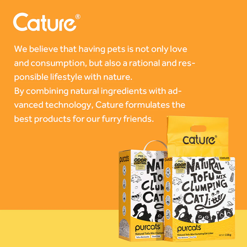 CATURE Natural Tofu & Bentonite Mixed Clumping Cat Litter 5.6kg, Strong Clumping & Dust Free - Image 15