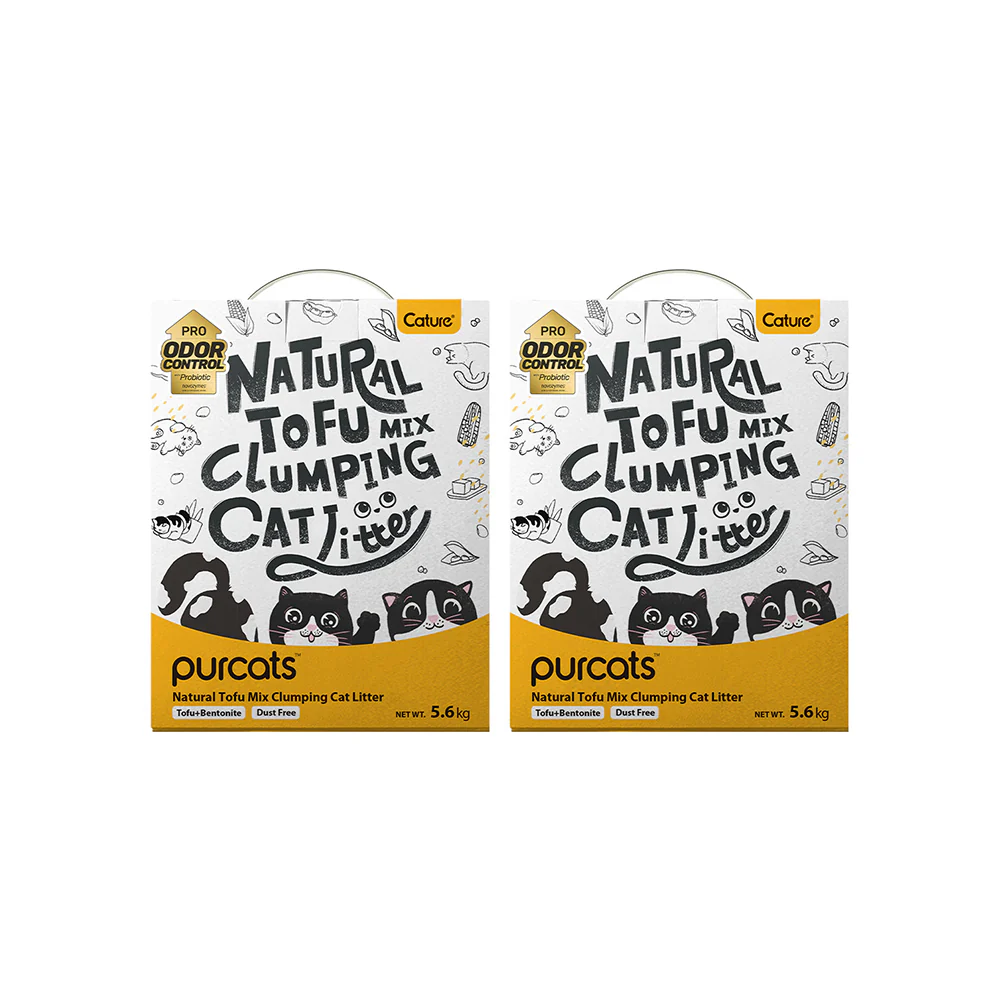 CATURE Natural Tofu & Bentonite Mixed Clumping Cat Litter 5.6kg, Strong Clumping & Dust Free - Image 16