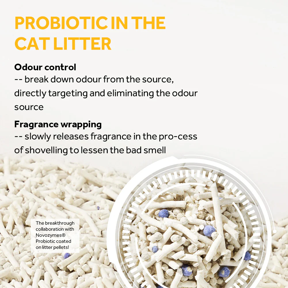 CATURE Natural Tofu & Bentonite Mixed Clumping Cat Litter 5.6kg, Strong Clumping & Dust Free - Image 6