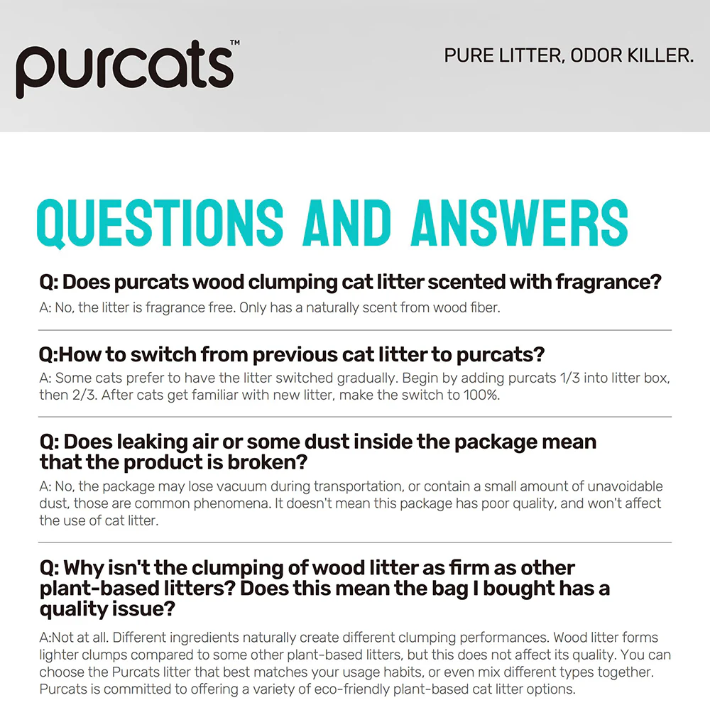 CATURE Smart Pellets Natural Wood Clumping Cat Litter 2.4kg, Eco-friendly & 99.5% Dust Free - Image 13