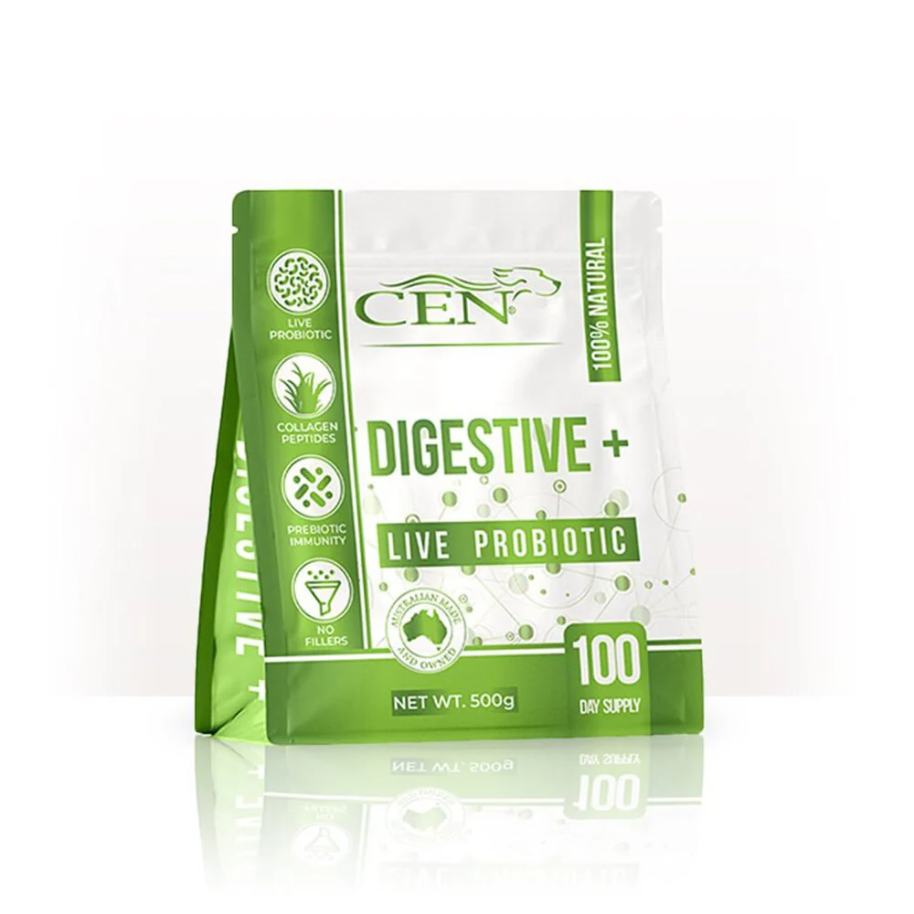 CEN Digestive+ Live Probiotic Dog Supplement 500g