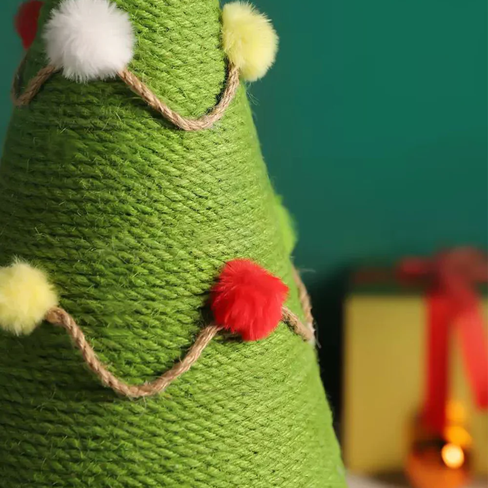 Christmas Tree Cat Scratching Post - Image 3