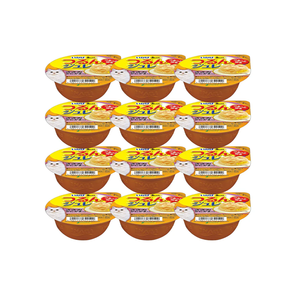CIAO Chicken Flake Jelly in Crab Stick Broth Wet Cat Treats 65g (cupped) - Image 3