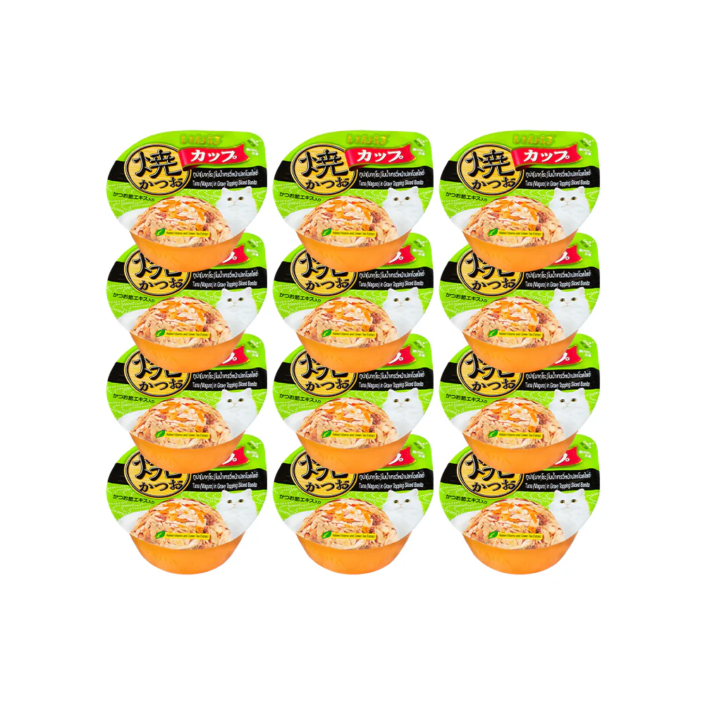 CIAO Tuna Flake In Sliced Bonito Gravy Cat Treats 70g (cupped) - Image 4