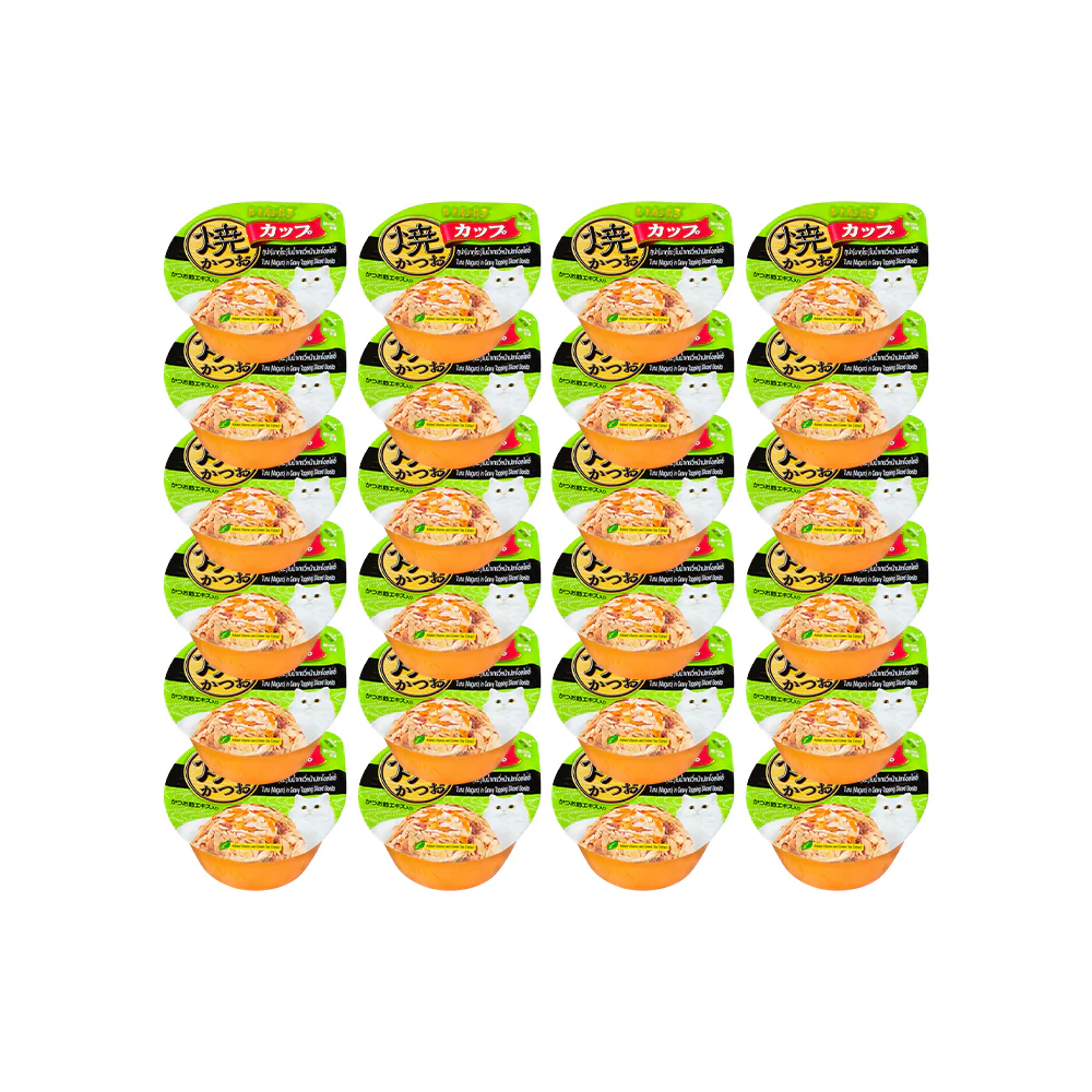 CIAO Tuna Flake In Sliced Bonito Gravy Cat Treats 70g (cupped) - Image 5