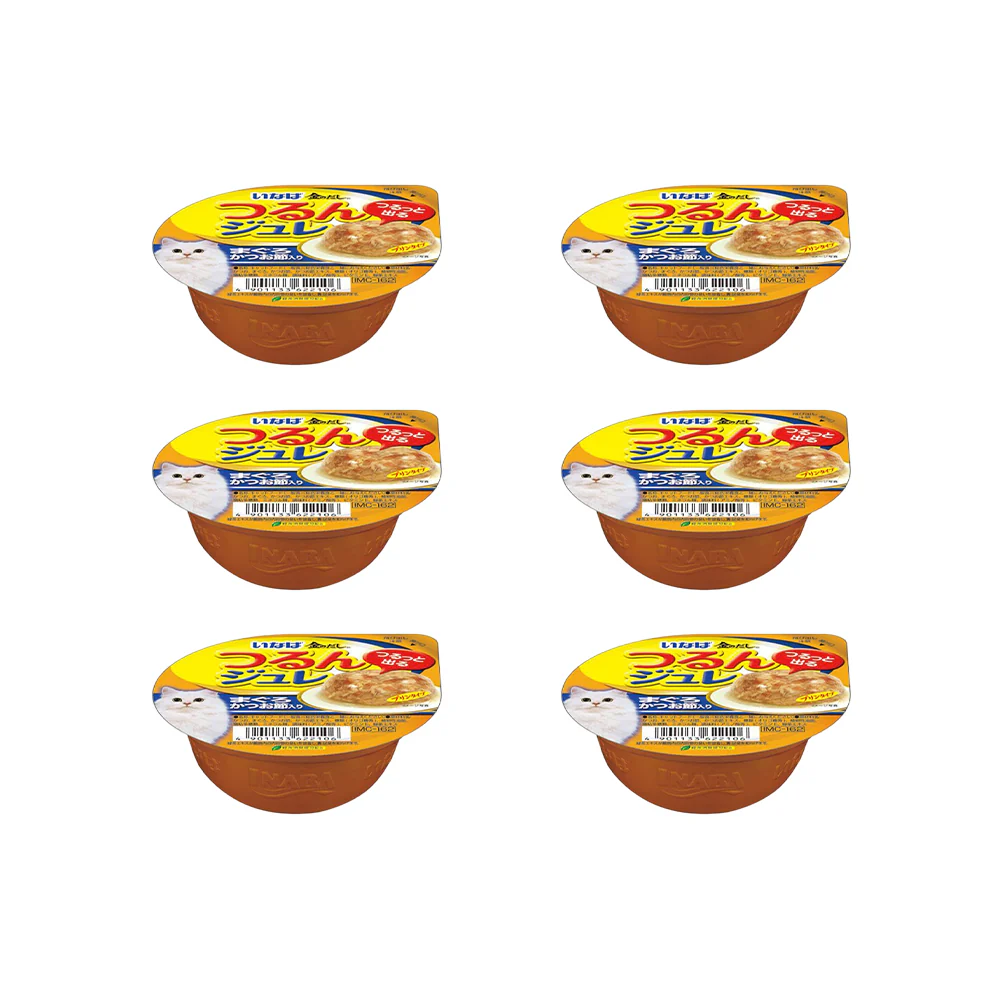 CIAO Tuna Flake Jelly In Sliced Bonito Broth Cat Treats 65g (cupped) - Image 2