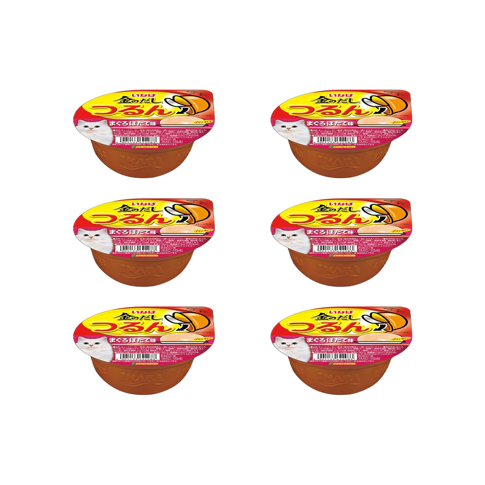 CIAO Tuna In Scallop Flavor Pudding Wet Cat Treats 65g (cupped) - Image 2