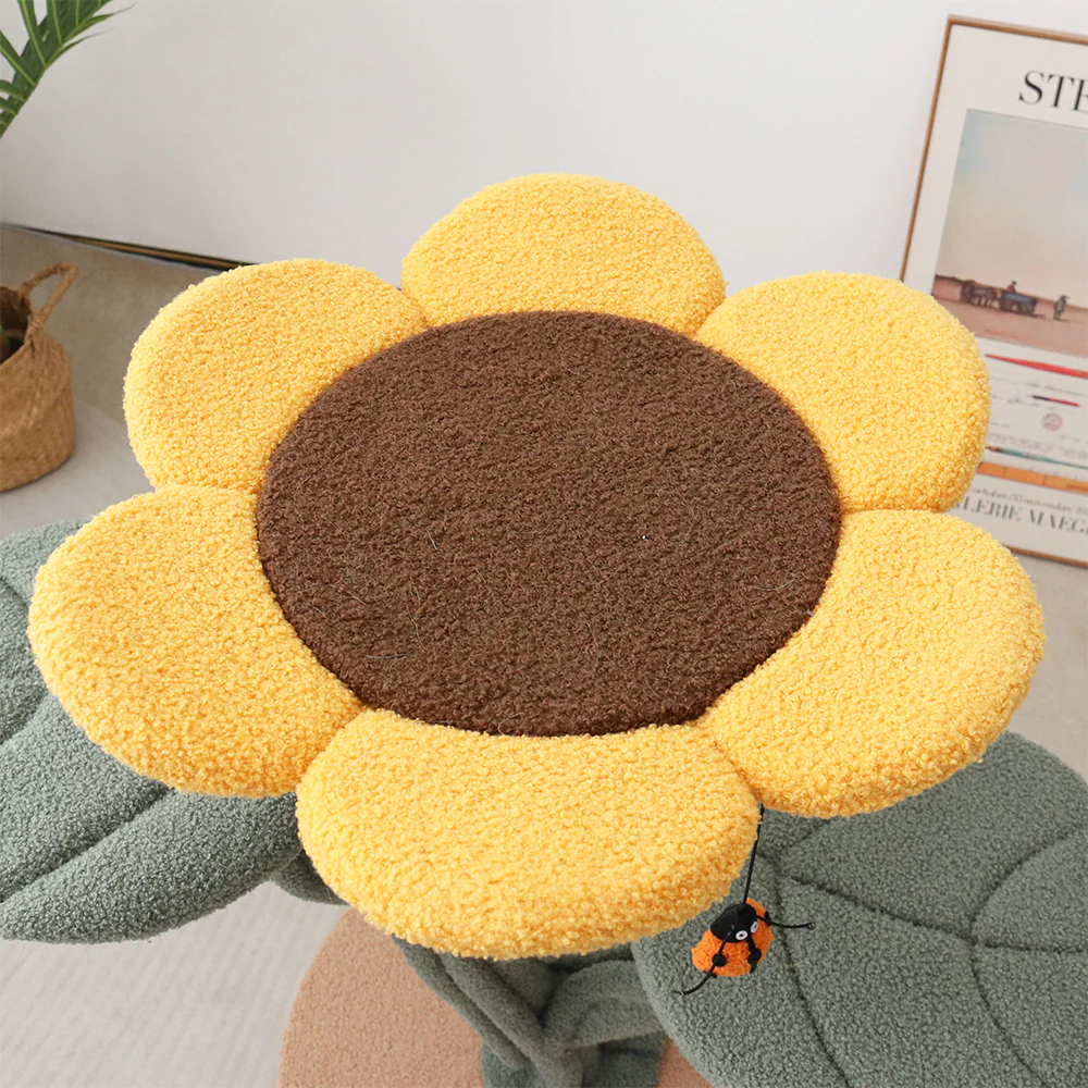 CMISSTREE 3-Level Sunflower Cat Tree - Image 7