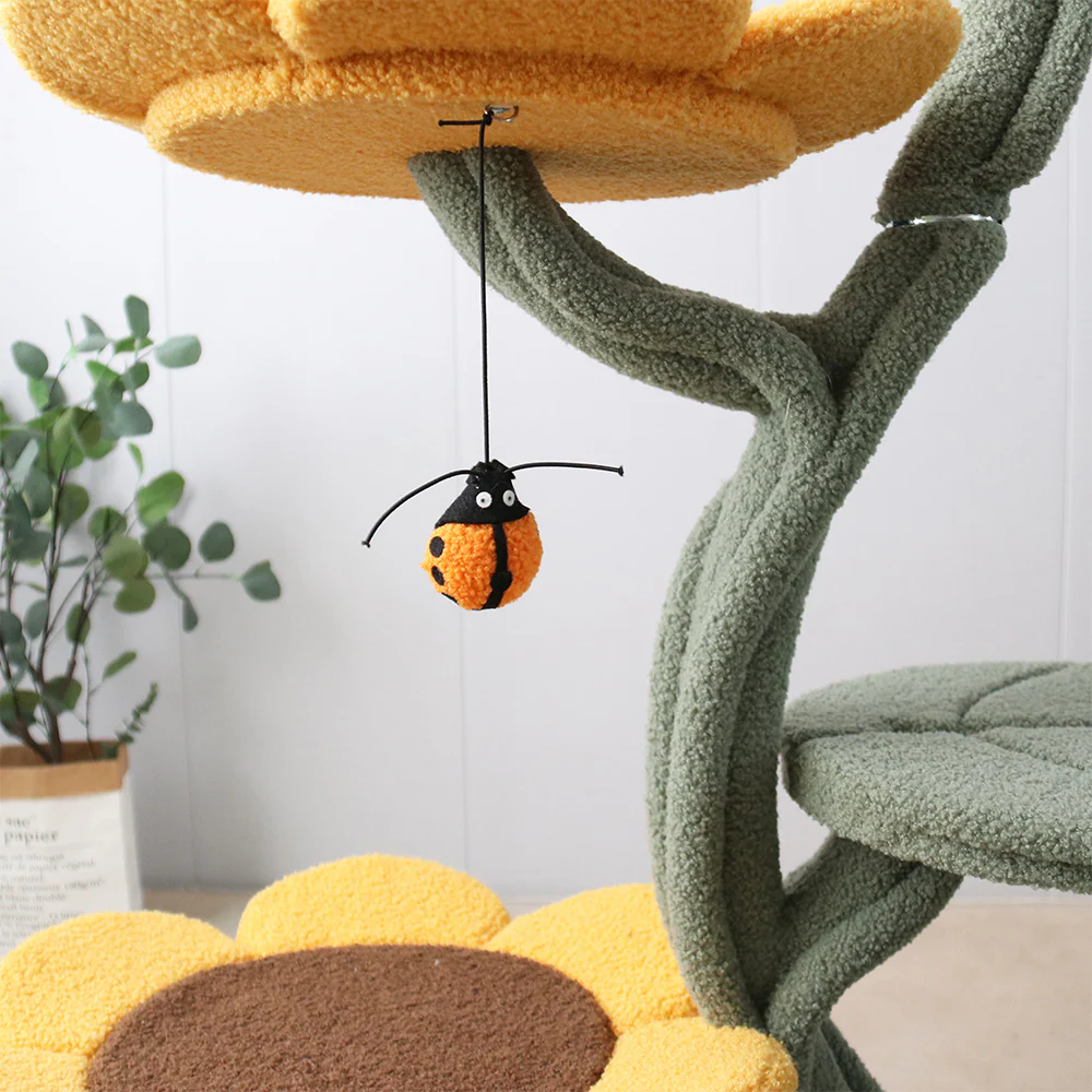 CMISSTREE 5-Level Sunflower Cat Tree - Image 6