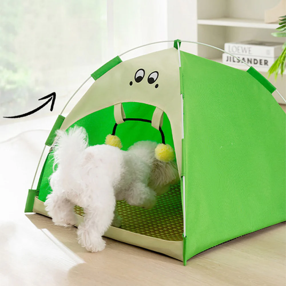 Cooling Summer Pet Tent Bed - Image 10