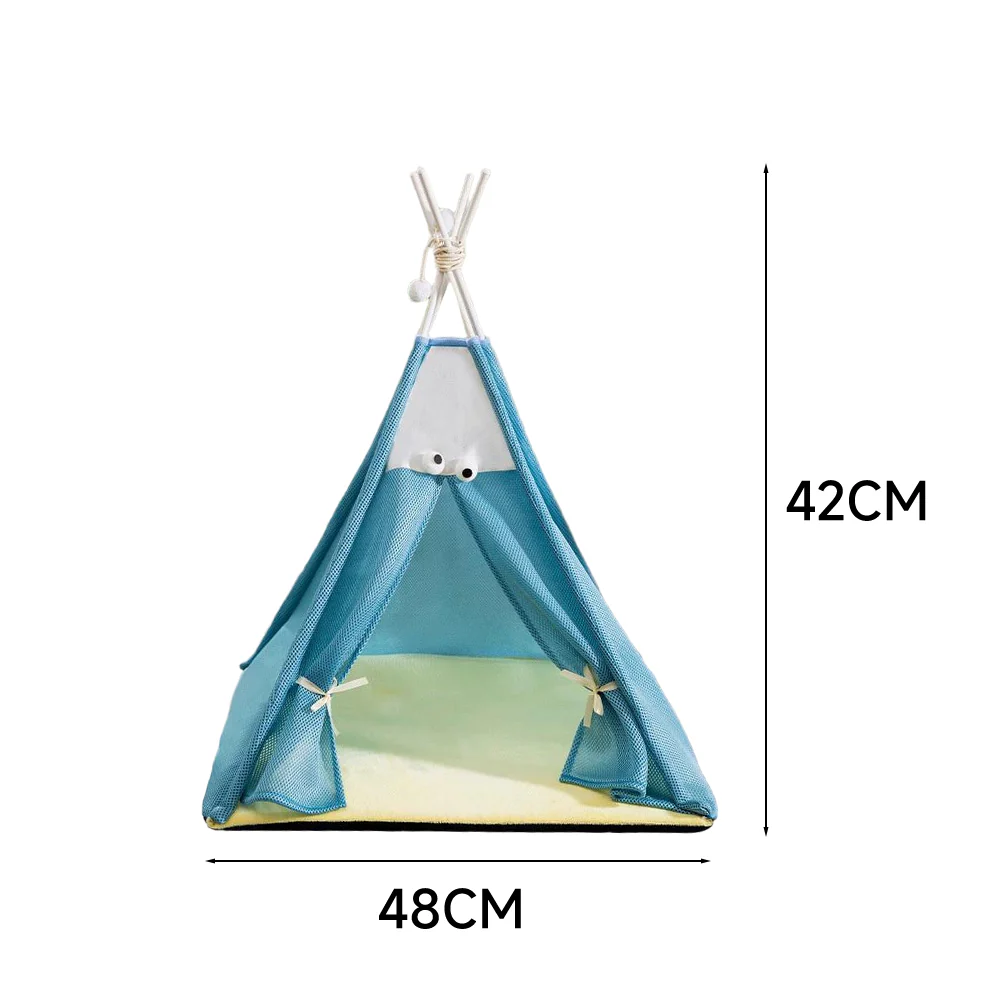 Cooling Summer Pet Tent Bed - Image 3