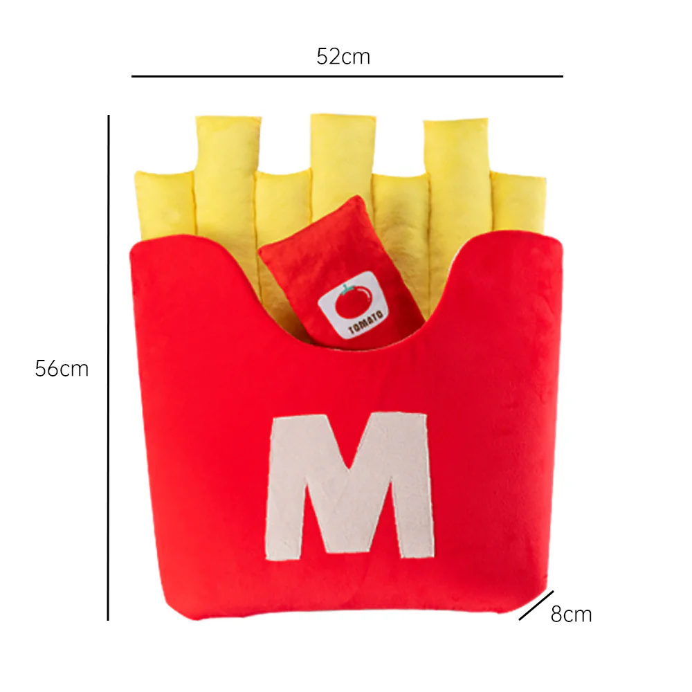 Detachable And Washable Cartoon French Fries Pet Nest - Image 6