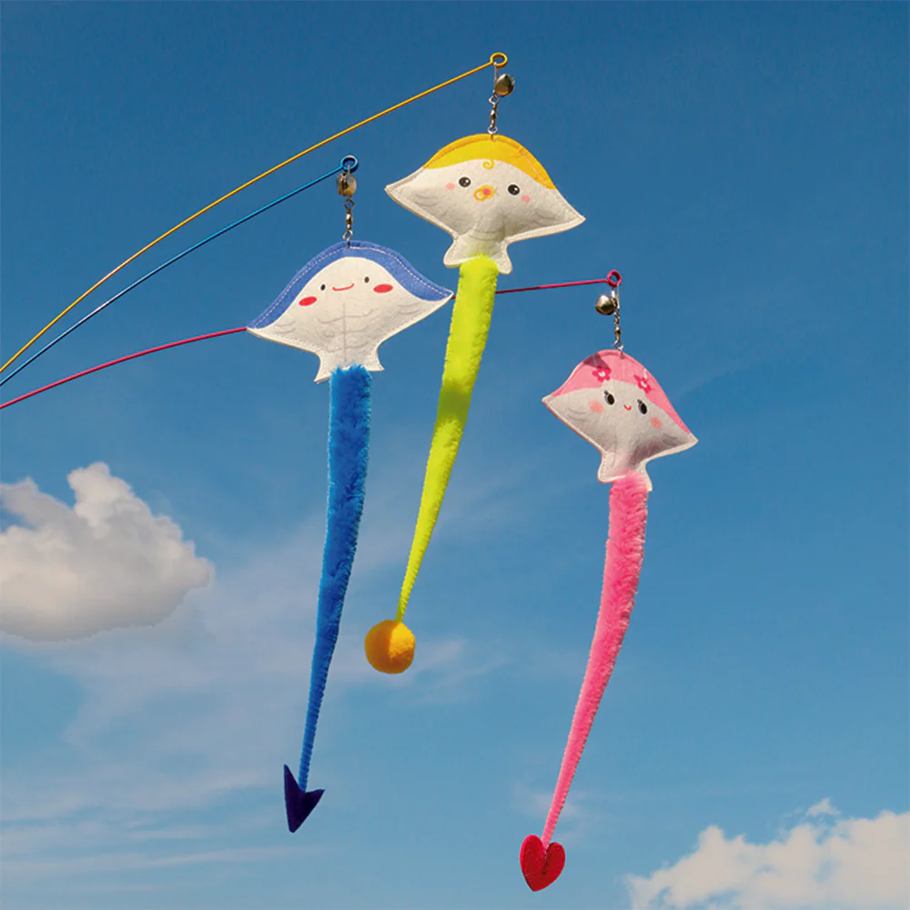 Devil Fish Long Pole Steel Wire Cat Teaser - Image 5