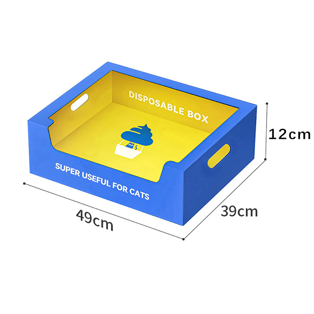 Disposable Anti-Splash Travel Cat Litter Box - Image 8
