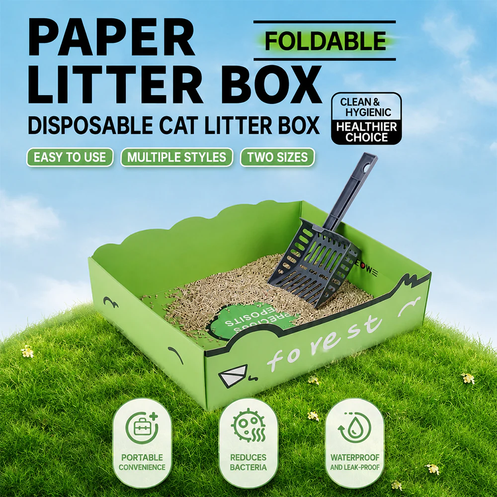 Disposable Cat Litter Tray | Foldable & Travel-Ready - Image 6