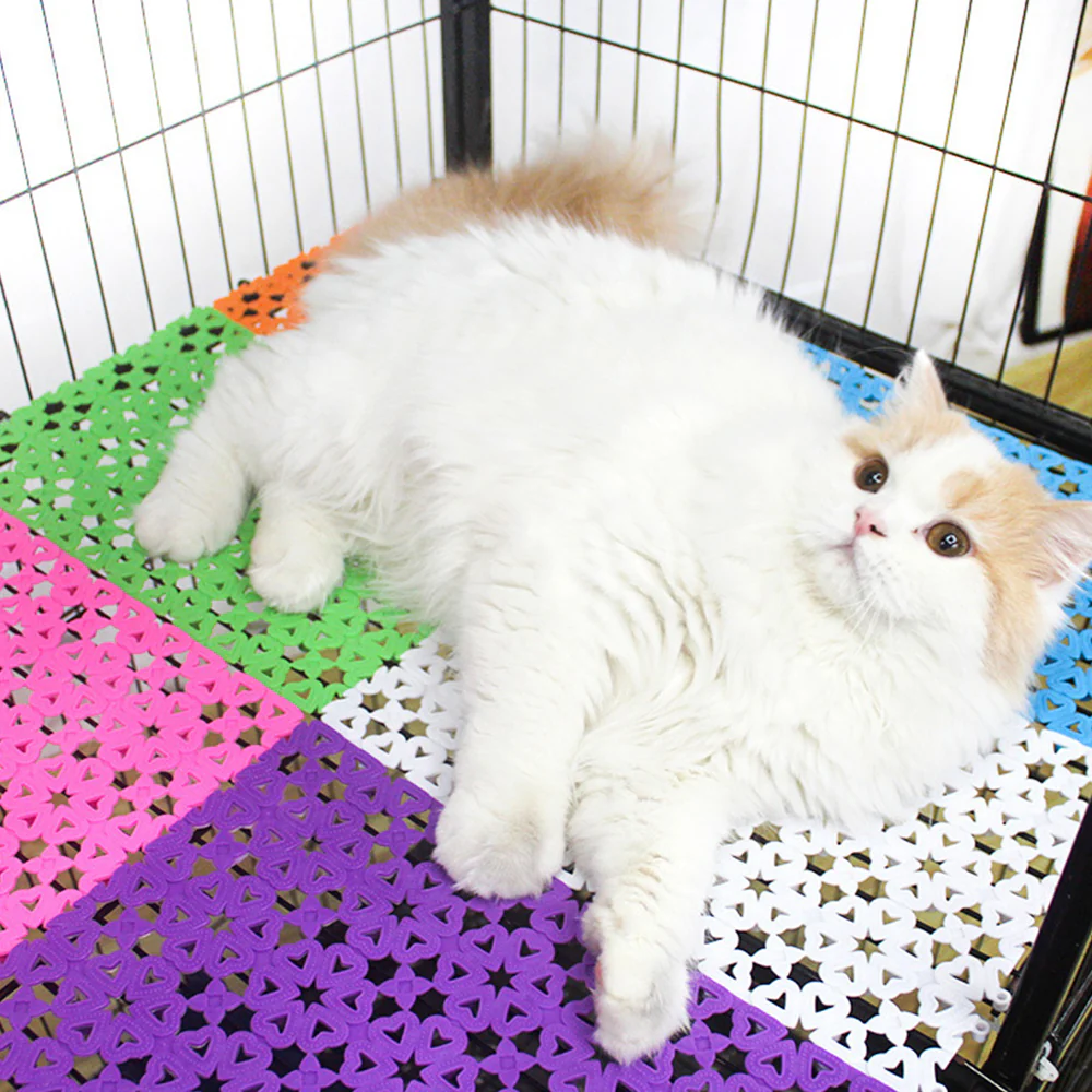 Dog Crate Grid Mat β Interlocking Non-Slip Paw Protection 30x20cm - Image 10