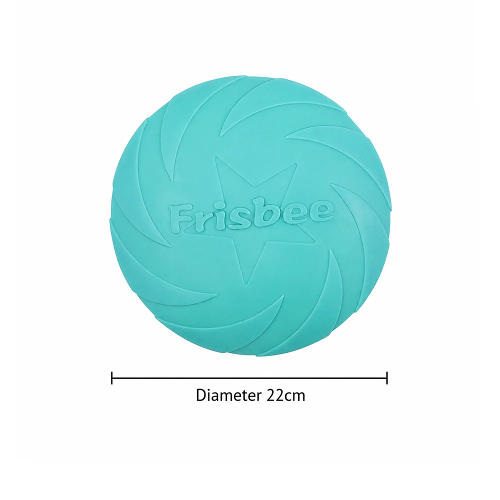 Dog Frisbee | TPR Floating Fetch Toy | Durable 22cm - Image 2