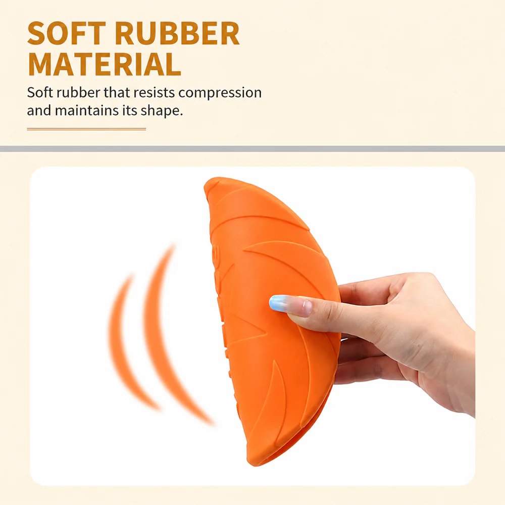 Dog Frisbee | TPR Floating Fetch Toy | Durable 22cm - Image 4