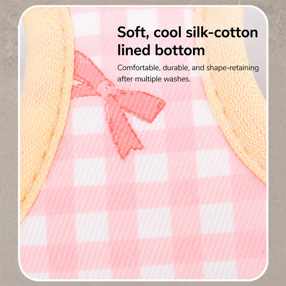 Dog & Cat Harness & Leash Set | Lightweight Check Pattern - Image 7