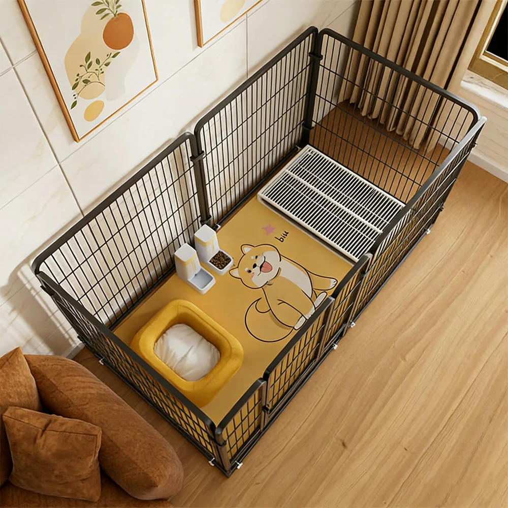 Dog Playpen Fence 6 Panel Set - Image 10