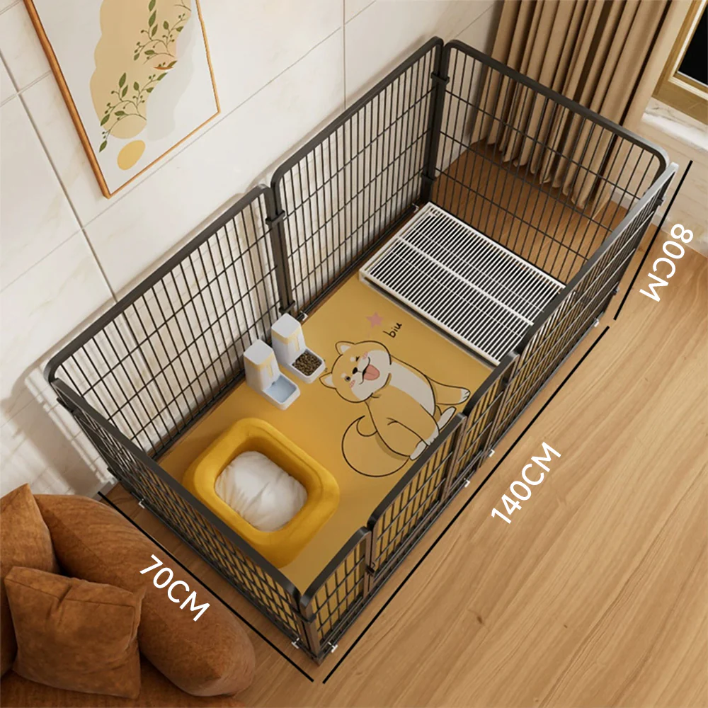 Dog Playpen Fence 6 Panel Set - Image 4