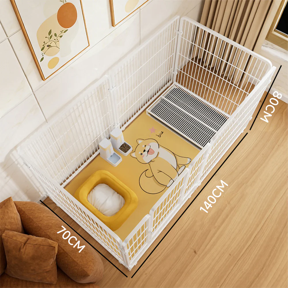 Dog Playpen Fence 6 Panel Set - Image 6