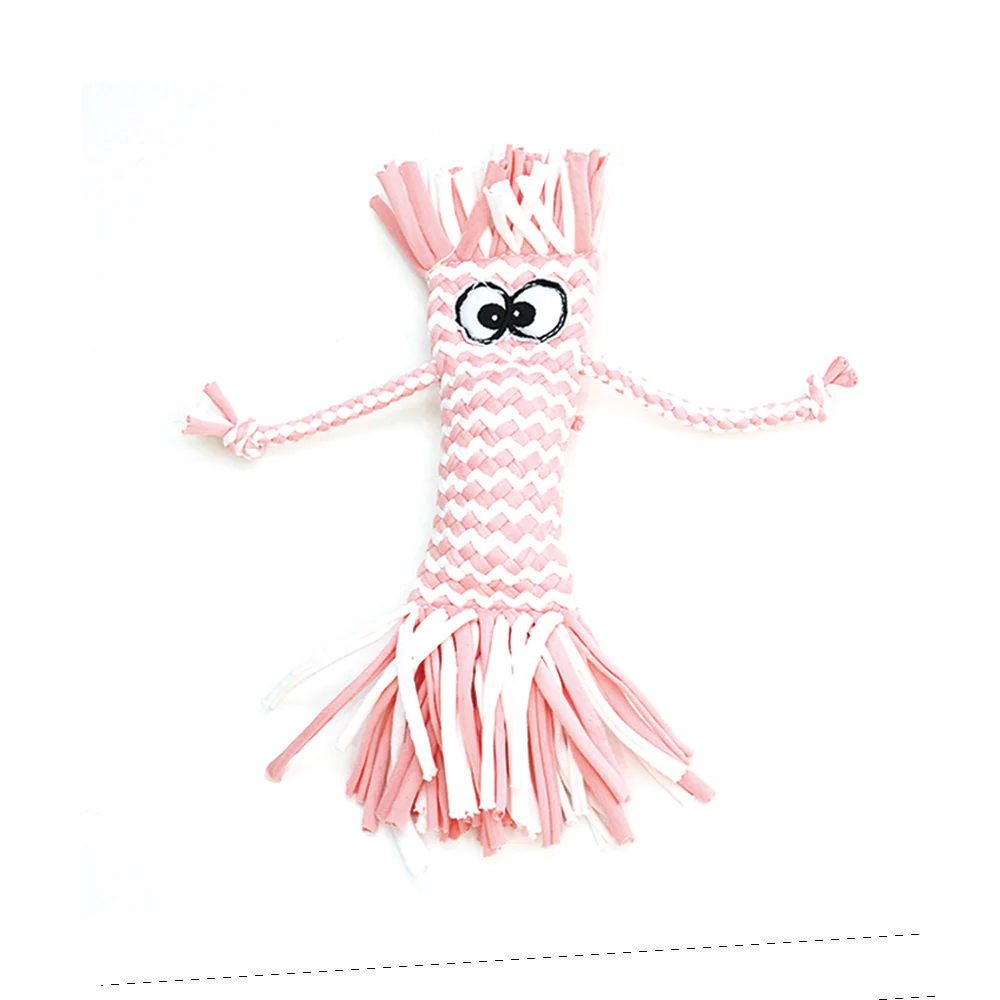 Dog Rope Toy | Knot Squeaky Durable Chew Toy - Image 8