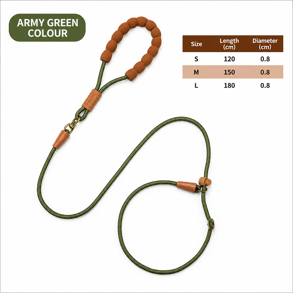 Dog Slip Lead Training Leash Heavy Duty - Image 9