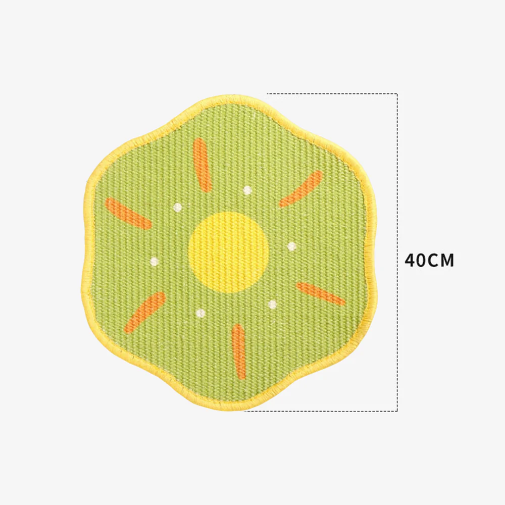 Dopamine Colour Sisal Wall-Mounted Cat Scratching Pad - Heavy Duty Anti-Shed (Self-Adhesive) - Image 12