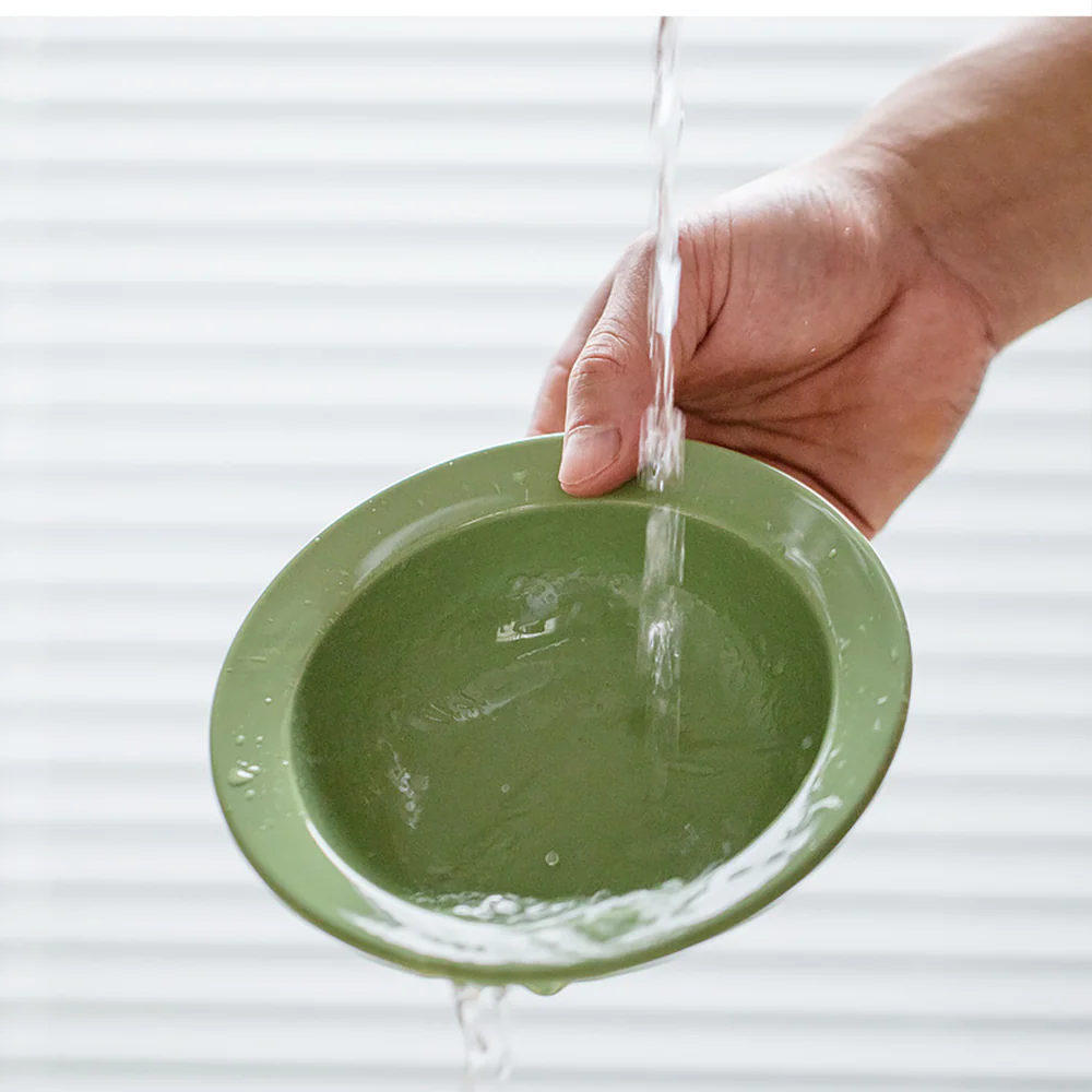 Double Ceramic Pet Bowl With High Stand - 200ml - Image 4