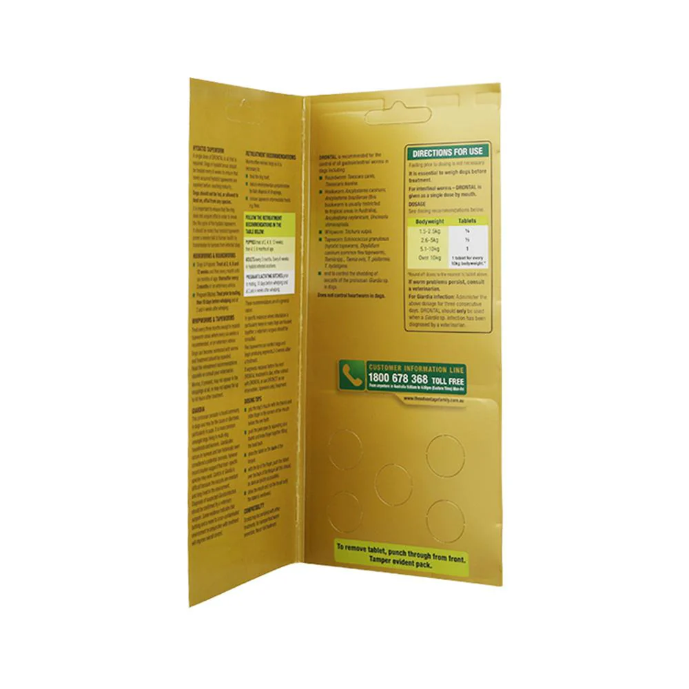 DRONTAL Dog Deworming Chews 5pcs (10kg) - Image 3