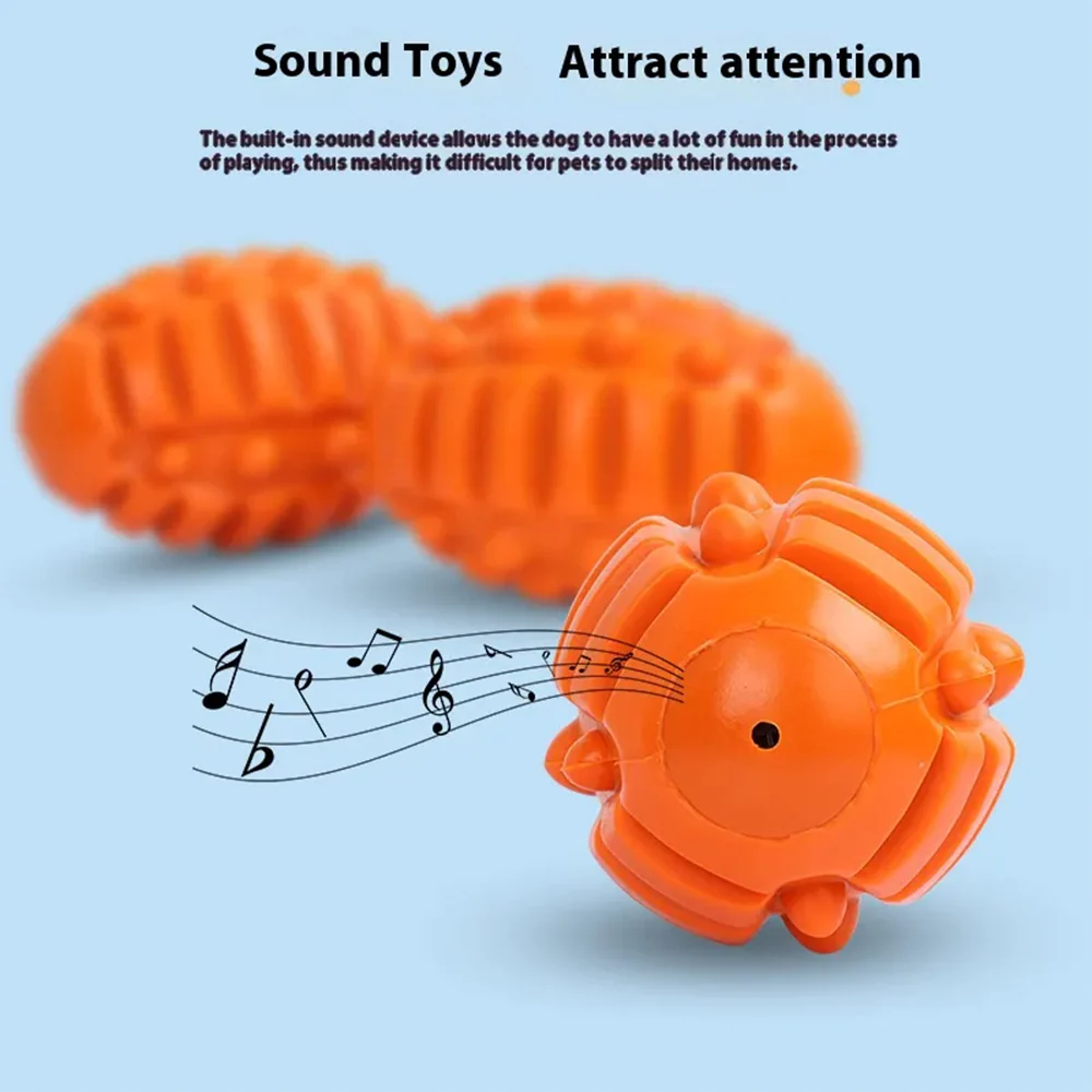 Durable Food Dispensing Squeaky Dog Chew Toy - Image 10