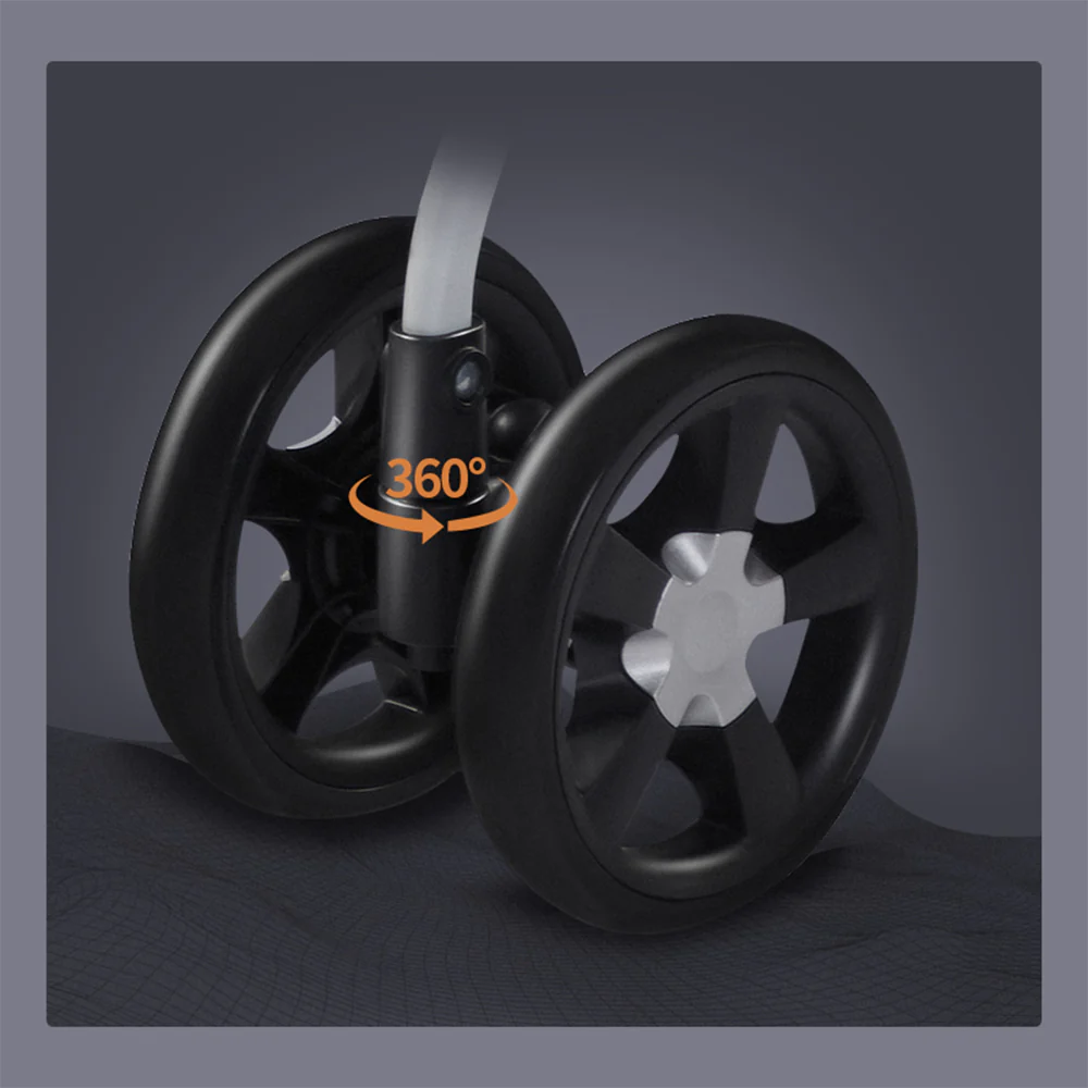 Easy Fold Pet Stroller - One-Touch Folding Design - Image 11