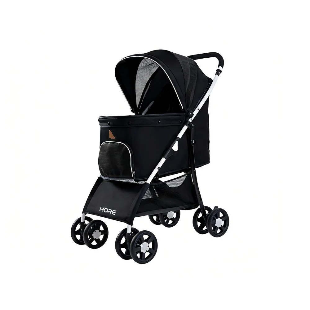 Easy Fold Pet Stroller - One-Touch Folding Design - Image 3