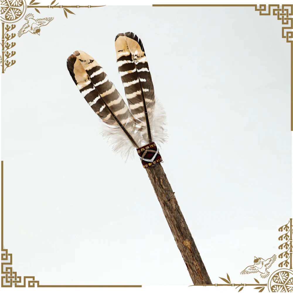 EDEN PET Silvervine Stick Feather Cat Teaser - Image 3