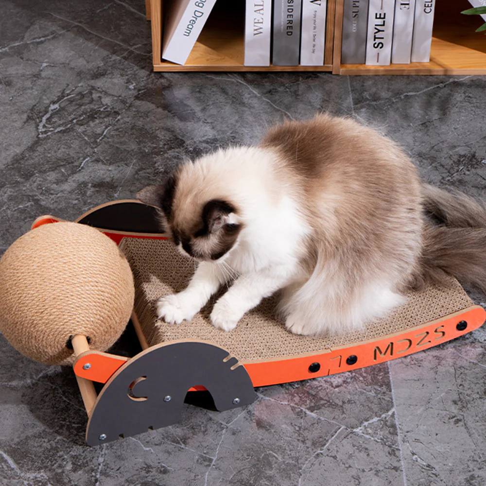 Elephant Sisal Cat Scratcher With Ball - Image 5