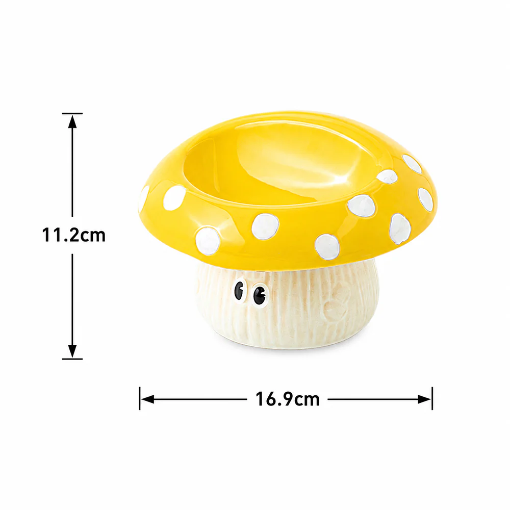 Elevated Ceramic Pet Bowl Anti Tip Neck Support - Image 14
