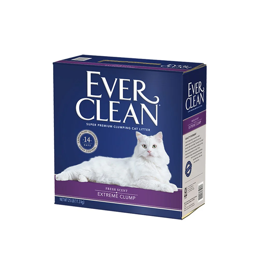 EVER CLEAN Lightly-Scented Extreme Clump Mineral Cat Litter 12.5L - Image 2