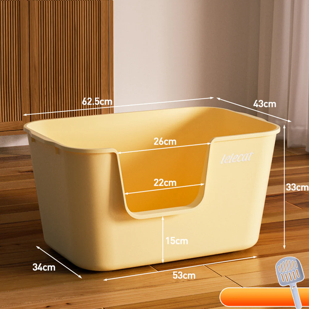 Extra-Large Anti-splash Cat Litter Box - Image 6