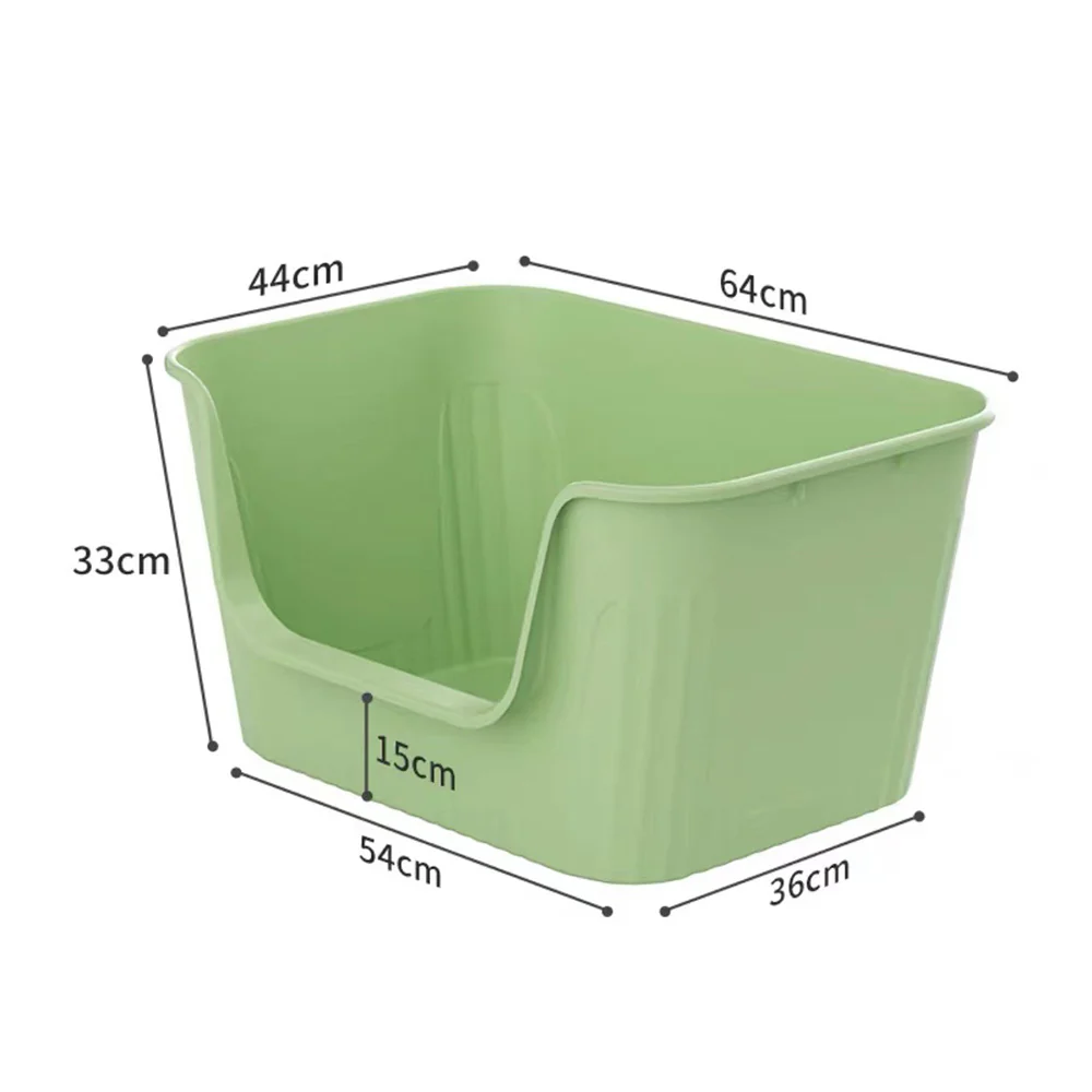 Extra-Large Anti-splash Cat Litter Box - 64x44x33cm - Image 7