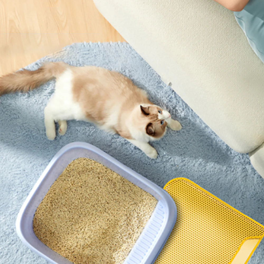 Extra-Large Anti-splash Cat Litter Mat - Image 11