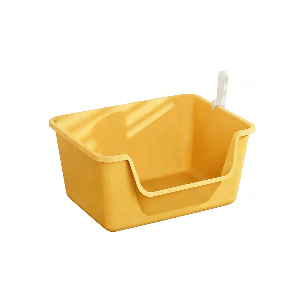 Extra Large Deep Cat Litter Box - High-Sided Open Design - 50x37x20cm - Image 3