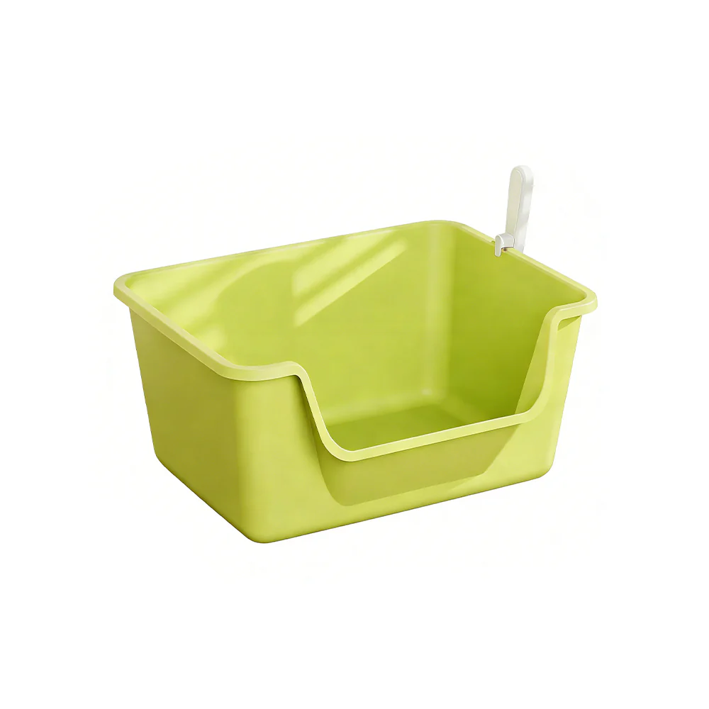 Extra Large Deep Cat Litter Box - High-Sided Open Design - 50x37x20cm - Image 4