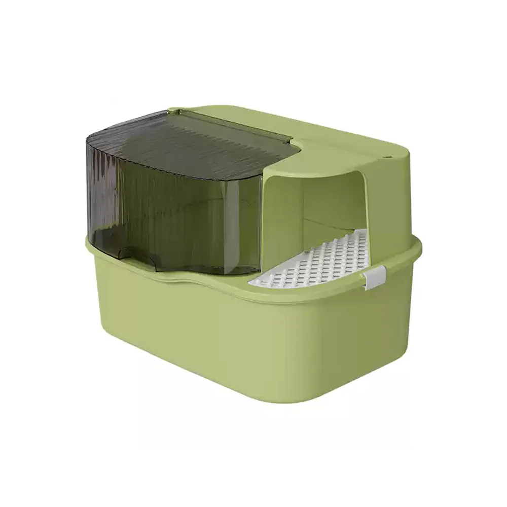 Extra Large Front Entry Cat Litter Box – Anti-Tracking Corridor Design 55x40x40cm - Image 11
